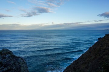 Looking out to sea from the cliffs of Cape Byron - Byron Bay