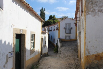 Fototapeta na wymiar Old village, Obidos - Portugal
