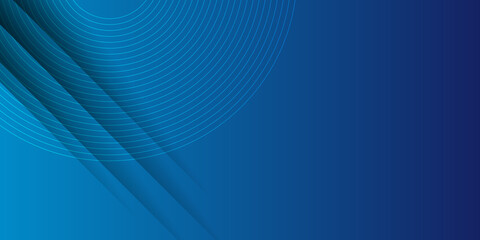 Blue technology background with circle pattern. Trendy blue color of 2021 background. Suit for business, corporate, institution, party, festive, seminar, and talks