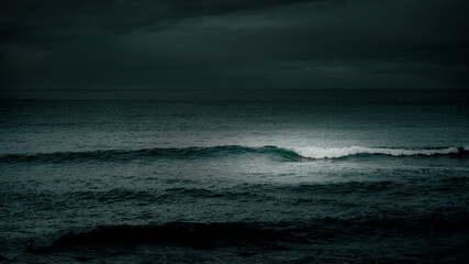 Obraz premium Wave in the basque country