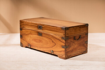 vintage wooden box