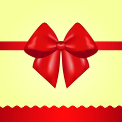 Red bow
