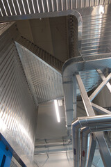 Obraz premium devices, flue gas ducts and pipelines thermally insulated