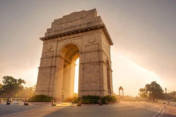 Fototapeta na wymiar India Gate, New Delhi, India 