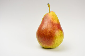 Fresh pear on a white background