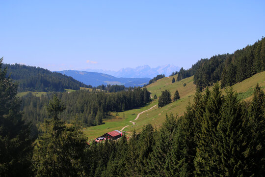 Landschaft Imbergrunde Alplehrpfad