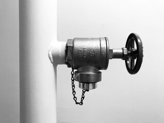 Pipe Black and White