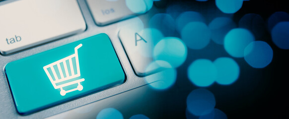 Online shopping Business icon application