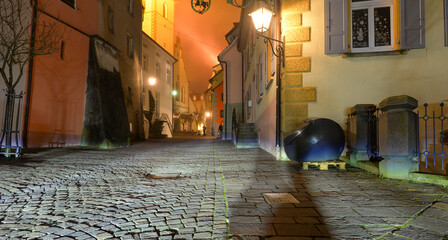 Nachtstimmung in Engen / Landkreis Konstanz © Ilhan Balta