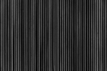 Bamboo wall or Bamboo fence texture. Old black tone. Natural bamboo fence texture background