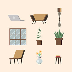 home icon collection vector design