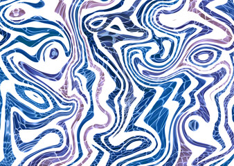 oil painted geometric pattern