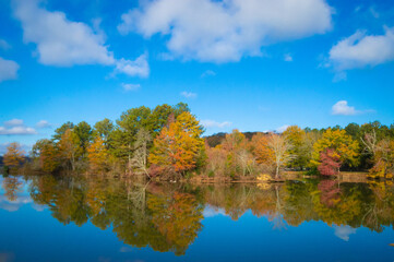 Fototapeta premium Lake in Fall 7