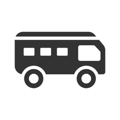 Bus transport icon
