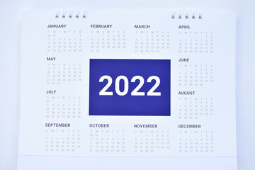 Blurred calendar i planning concept.