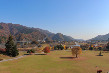 清川村の紅葉（神奈川県清川村）