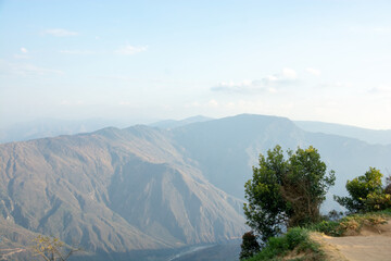 landscape in the mountains