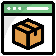 Vector illustration of online delivery services