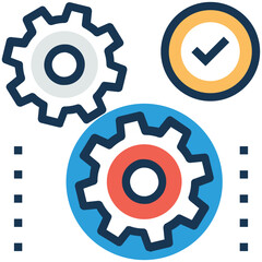 Project Management and Development Vector Icon