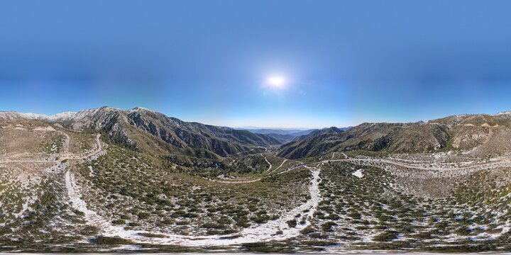 HDRI 360 Spherical Maps for 3D applications, lighting and Post Production. Natural landscapes, 8K