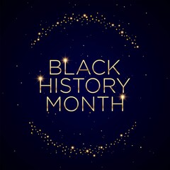 Fototapeta na wymiar Black History Month Background Design. Vector Illustration.