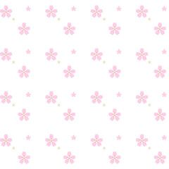 桜　パターン　イラスト