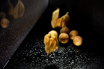 Still life lively taste, concept with food porn 