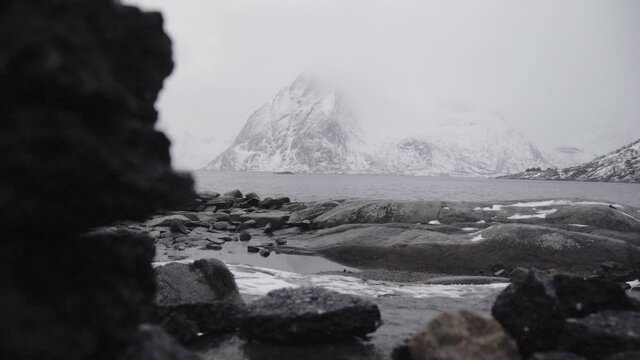 Costa n&oacute;rdica en Islas Lofoten