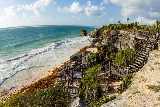 tulum Yucat&aacute;n peninsula in southeastern mexico Mayan landscapes and archeology