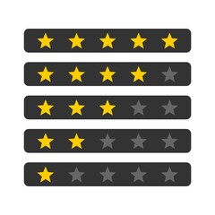 Star Rating Icon : Digital Theme, Technology Theme, Business Theme, Infographics and Other Graphic Related Assets.