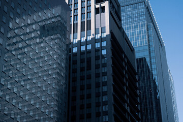 オフィスビル　東京　日本
