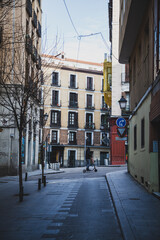On the streets of Madrid