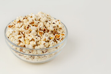 Popcorn in bucket for watching movie 