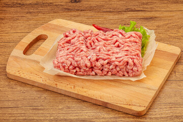 Minced meat - pork and beef