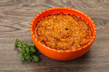 Caucasian cuisine - Mangal salad with vegetables