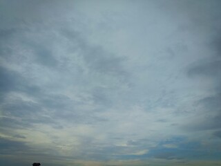 Beautiful sky background clouds. Light skies are painted in blue sky. Images of clouds in the sky airspace.