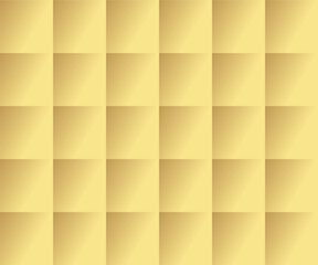 Gold color abstract squares background, web design, greeting card, Happy New Year and christmas background, Eps 10 vector illustration