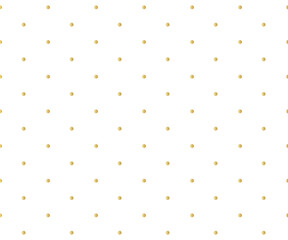 Gold polka dots pattern, colorful holiday background - vector abstract background