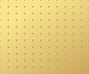 Gold polka dots pattern, colorful holiday background - vector ab