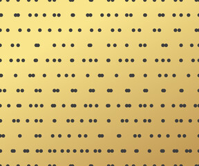 Gold polka dots pattern, colorful holiday background - vector abstract background