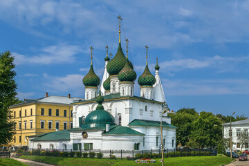 Fototapeta na wymiar Church of the Transfiguration of Jesus, Yaroslavl