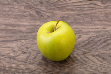 Ripe and sweet green apple