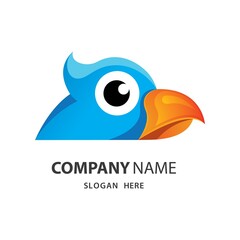 Parrot logo images illustration