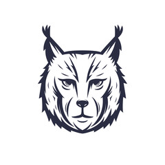 bobcat or lynx, vector art