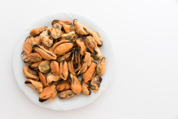 Tasty mussels without hood