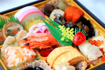 正月に食べる日本のおせち料理
