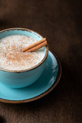 Turkish traditional hot drink salep