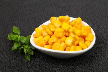 Young sweet corn