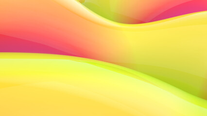 Beautiful abstract organic Lava  background for social and corporate media. Bright color combinations. 3d rendering