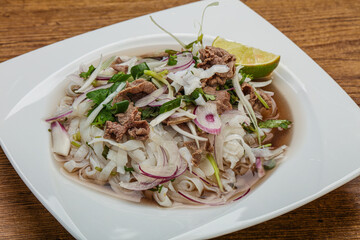 Vietnamese cuisine - Pho Bo soup